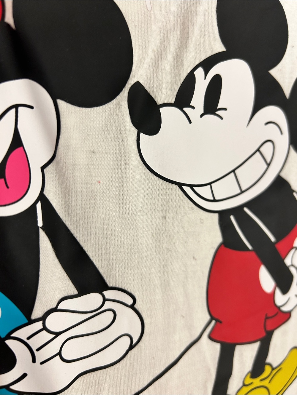 Disney White Graphic Tee by Posh Peanut with Black Logo - Picture 3 of 6
